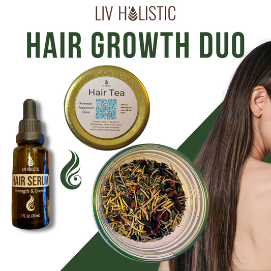 Hair Growth Duo: Hair Tea + Serum