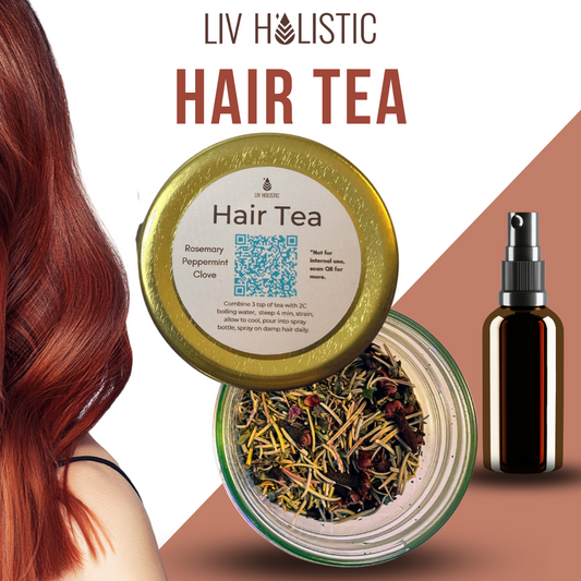 Hair Tea (rosemary, peppermint, clove)
